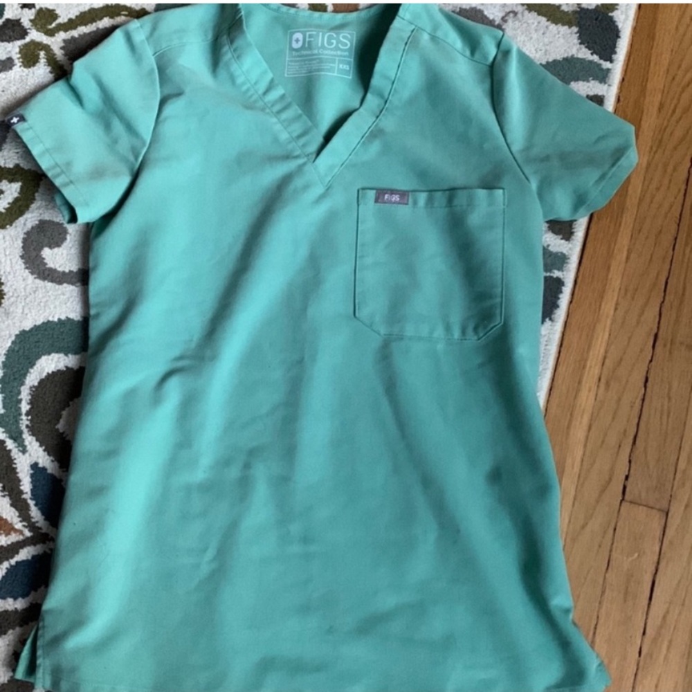 Figs Jade Scrub Set XXS